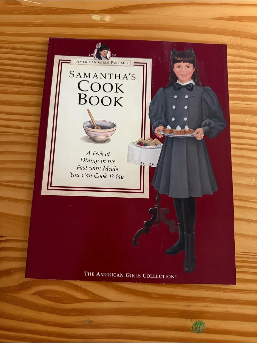 American Girl Samantha Pastimes Set of 4 Theater, Paper Dolls, Craft, Cook - NEW